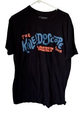 Lauren Daigle The Kaleidoscope Tour Black Graphic Tee Men’s XL MINTY
